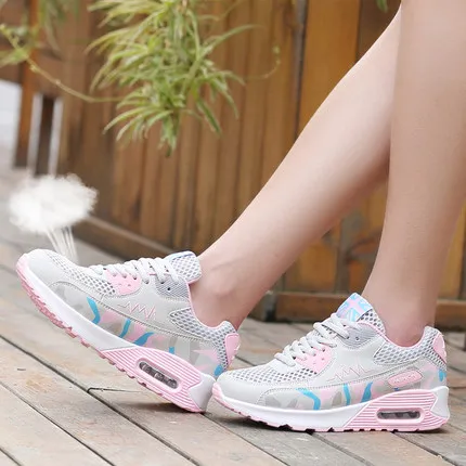Shoes Woman Pumps breathable air cushioned shoes female girl Women Shoes lady brand elevator Casual female