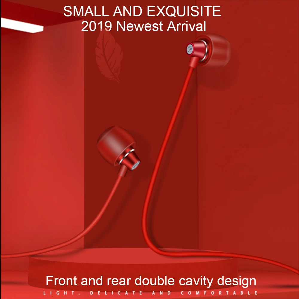 

Pemenol Wired Earbuds HeadPhones 3.5mm In-Ear Earphone Type-C Earpiece With Mic Stereo Headset For Samsung Xiaomi Phone Computer