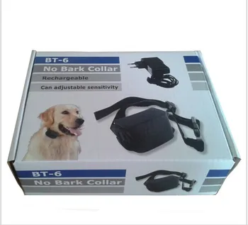 

Rechargeable Bark Terminator Advanced Bark Control Shock Vibra Dog Training Collar BT-6