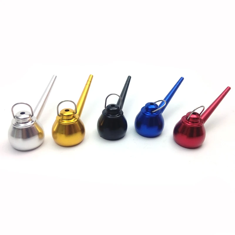 Novel Fashion Creative Mini Teapot China Pipes Portable Metal Smoking Pipe Tobacco Mouthpiece Set Hookahs | Дом и сад
