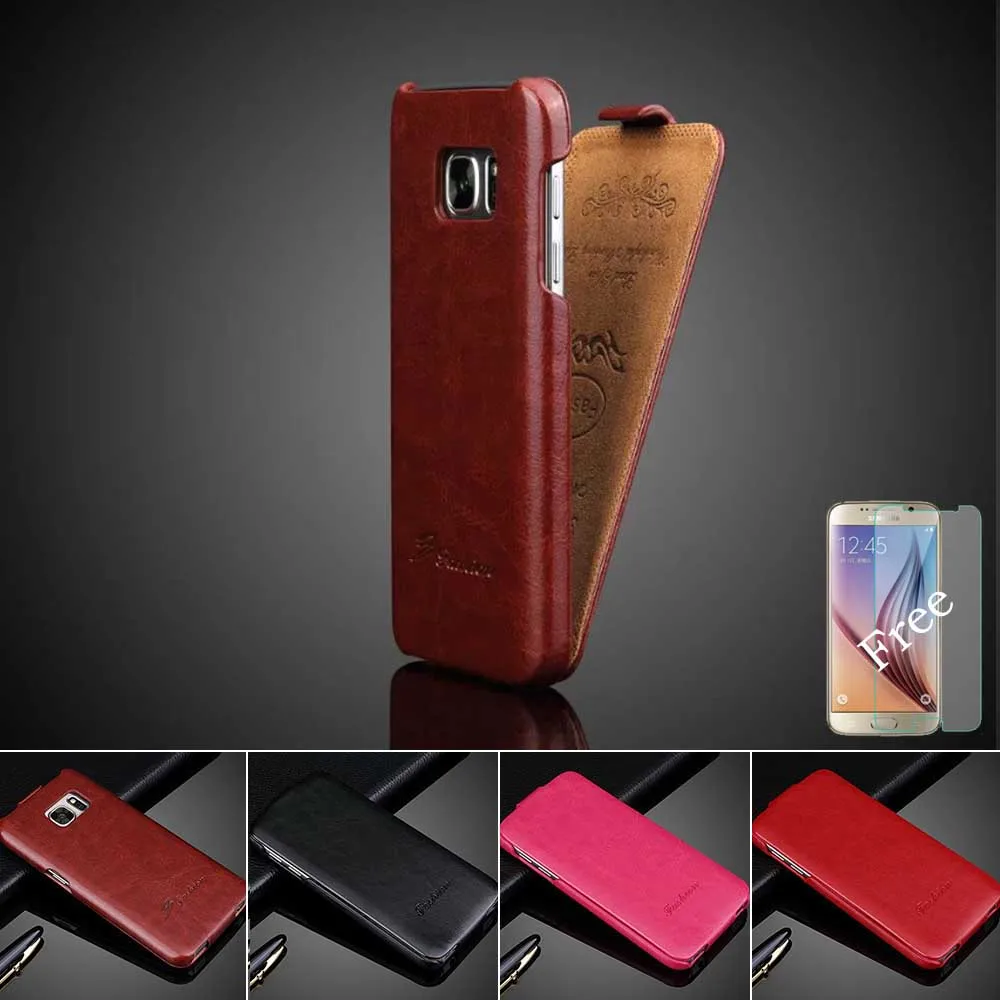 Phone cases For Samsung Galaxy S7/ S7 Edge Genuine Leather Flip Cover