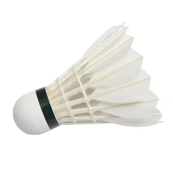 

Outdoor Sports Athletic Practice Badminton Shuttlecocks 6pcs White
