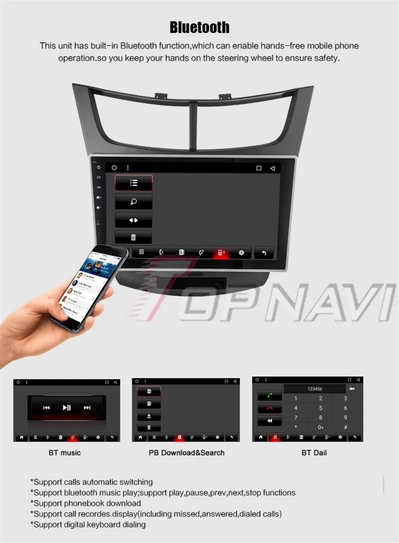 car stereo  android For Chevrolet Sail 3 2015