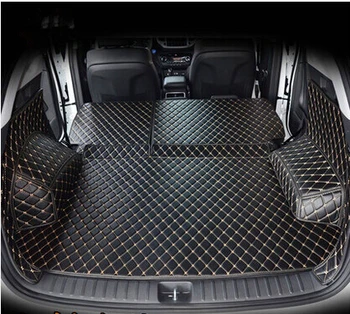 

High quality Full set car trunk mats for Hyundai Tucson 2017 waterproof boot carpets cargo liner mat for Tucson 2016