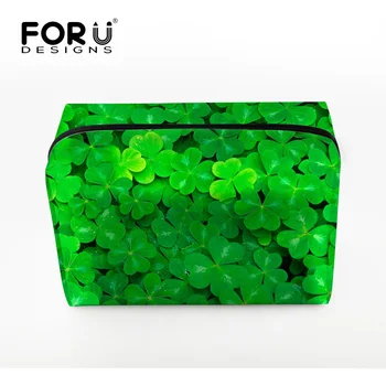 

FORUDESIGNS 2019 New Fashion Women Girl Cosmetic Makeup Bag Case Women Cosmetic Bags Flower Print Large Makeup Bag