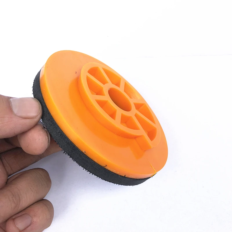 4 inch 100mm 5 inch 125mm 6 inch 150mm Snail Lock holder Adaptor Backer Pad Backing plate Disc Plastic Self Gripping Hook