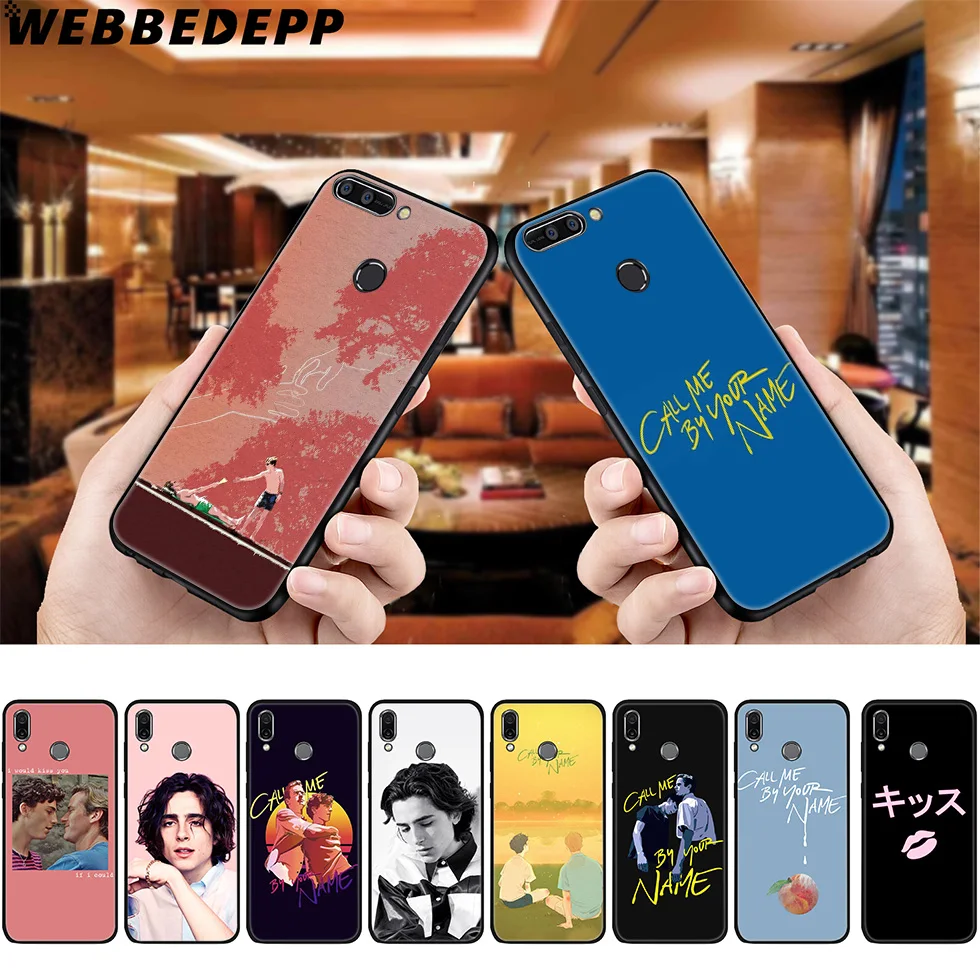 WEBBEDEPP позвоните мне по вашему имени мягкий чехол для Huawei P8 P9 P10 P20 P30 Lite Pro P Smart Z Plus 2019