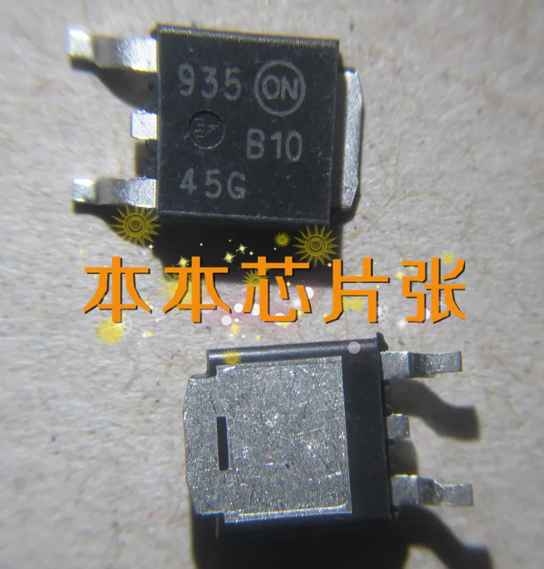 (2PCS) B1045G B10 45G MBRD1045T4G Schottky diode TO-252 rectifier NEW | Электронные компоненты и принадлежности