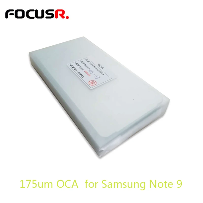 

Novecel Note accessory for 50 pcs OCA Optically Clear Adhesive Tape for Samsung Note 9 N960 175um