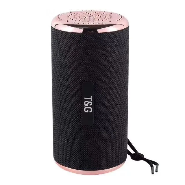 

TG-153 Electroplating Wireless Bluetooth Speakers Portable Subwoofer Stereo Loudspeaker Handsfree Mic USB Support TF Card FM