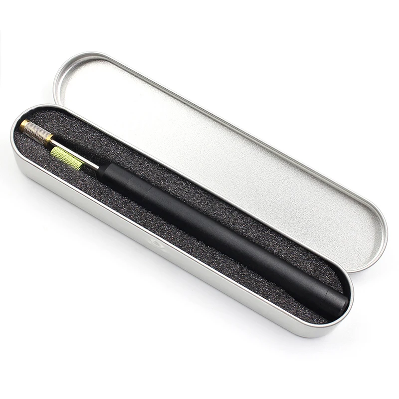 

High quality brass head DIY leather edge treatment dye roller pen metal handle edge oil pen DIY leather processing tool