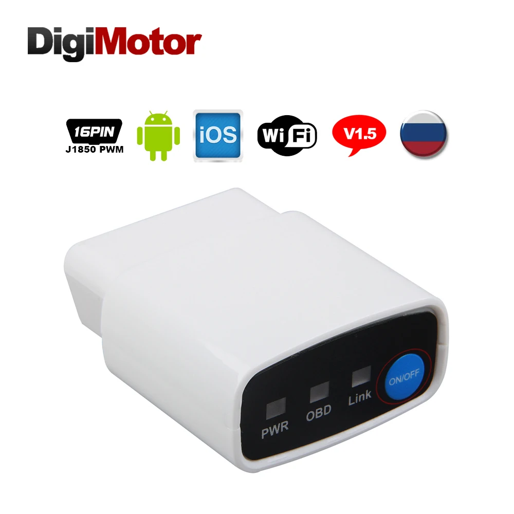 Prix pour OBD 2 Wifi OBD2 ELM327 Wi Fi V1.5 Adaptateur Wi-Fi Android iOS Scanner Automobile ELM 327 V 1.5 Auto Escáner Automotivo Code lecteur Prix pour OBD 2 Wifi OBD2 ELM327 Wi Fi V1.5 Adaptateur Wi-Fi Android iOS Scanner Automobile ELM 327 V 1.5 Auto Escáner Automotivo Code lecteur