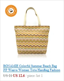 BONAMIE 2Pcs/lot Flamingo Women Tote Handbags Canvas Female Single Shoulder Bags Casual Hemp Rope Beach Bags Set Wet Bikini Bag