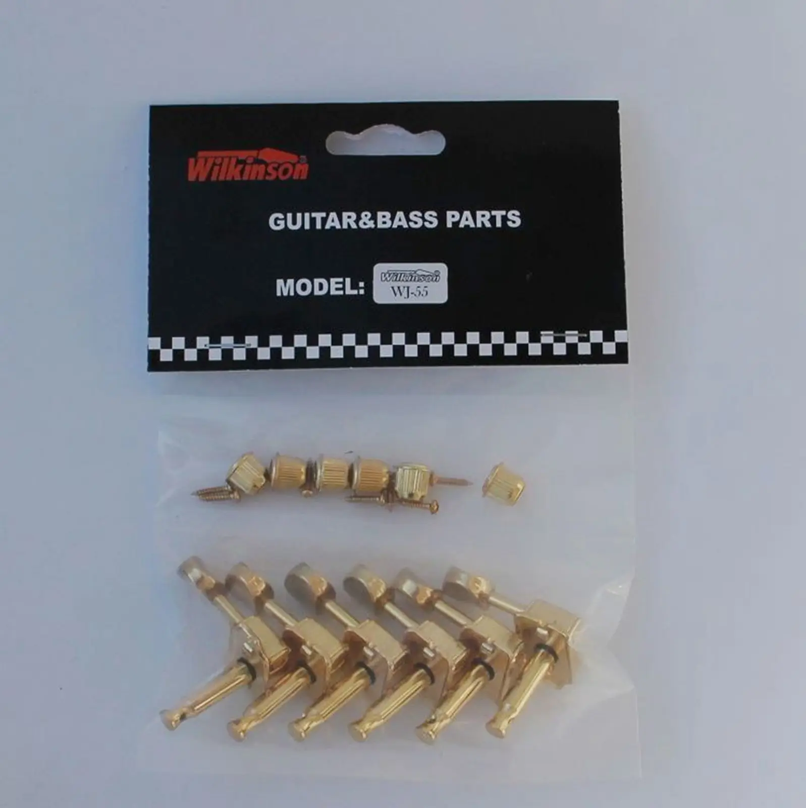 WILKINSON VINTAGE Gold TUNERS FOR STRAT & TELE GUITAR OR SIMILAR WJ 55