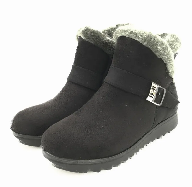 CEYANEAO2019 Новая женская зимняя обувь, обувь для снега, женские сапоги из флока; почтовый индекс свет Теплые осенние сапоги; женская зимняя SHOESE1266