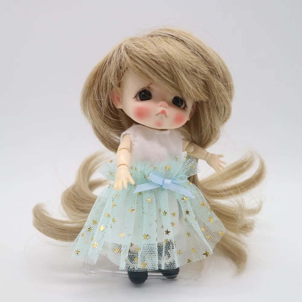 OB11 кукла на заказ 1/8 BJD куклы мини продажа парика и яйцо|Куклы| |