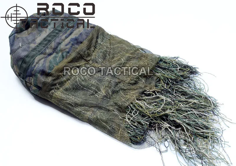 ROCOTACTICAL дышащий снайперский Ghillie капот Камуфляжный головной чехол для Ghillie костюм Москитная сетка капюшон головной убор Ghillie Viper капюшоны