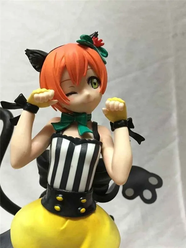 Alter Love Live Figuras Lovelive School Idol Festival Hoshizora Rin Cat PVC Action Figure Model Toys Brinquedos 23cm (1)