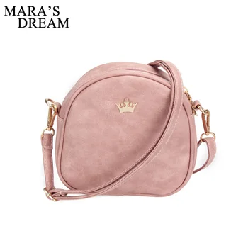 

Mara's Dream 2020 Handbag Phone Purse Women Small Bag Imperial Crown PU Leather Women Shoulder Bag Small Shell Crossbody Bag