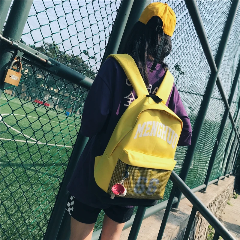 Menghuo 2018 Fashion Backpack Women Leisure Travel Rucksacks for Girls Teenager Cool Shoes Pendant Cute School Bag Men Backpacks (37)