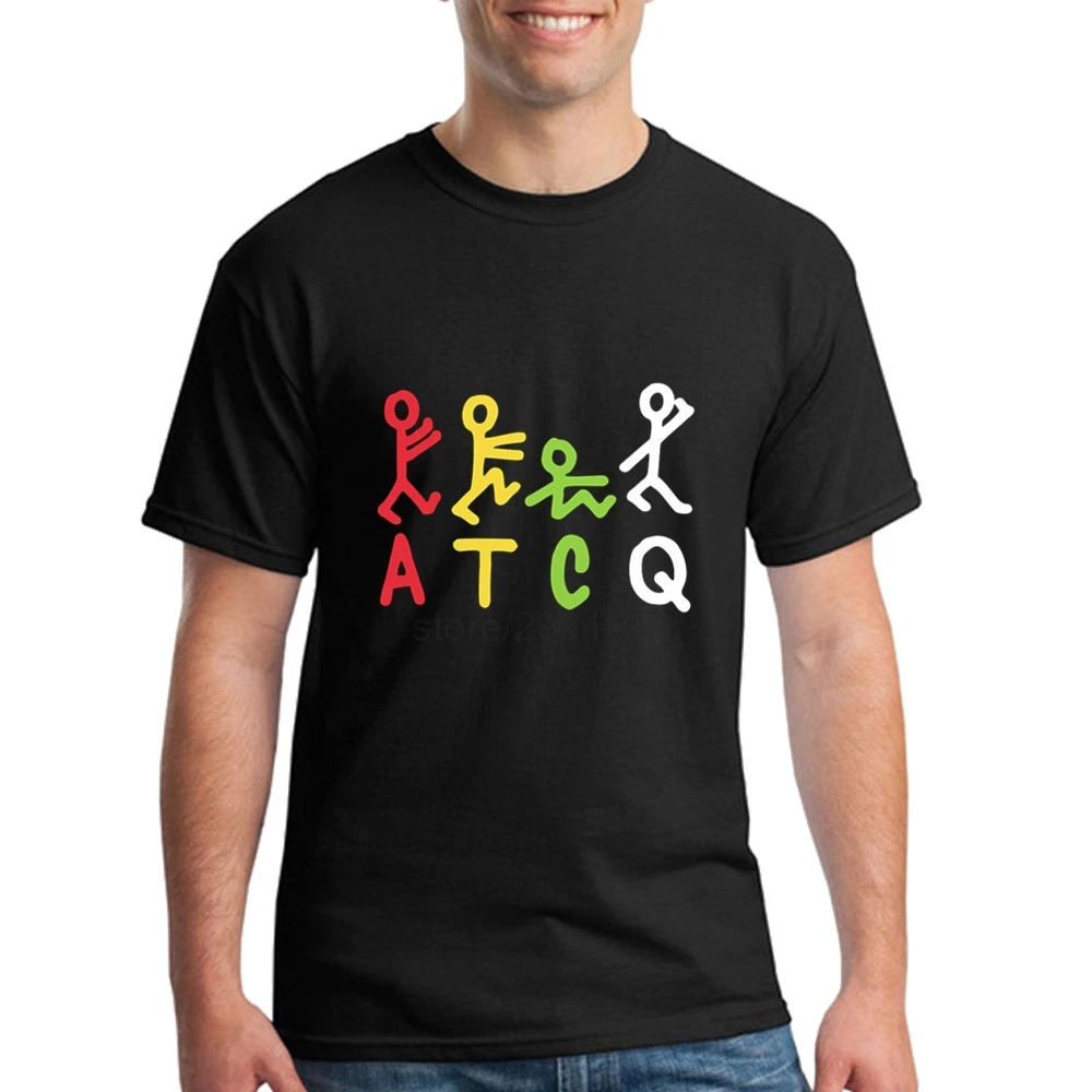 

Custom T Shirt Printing A Tribe Called Quest Design Short Sleeve O-Neck Office Tee For Men