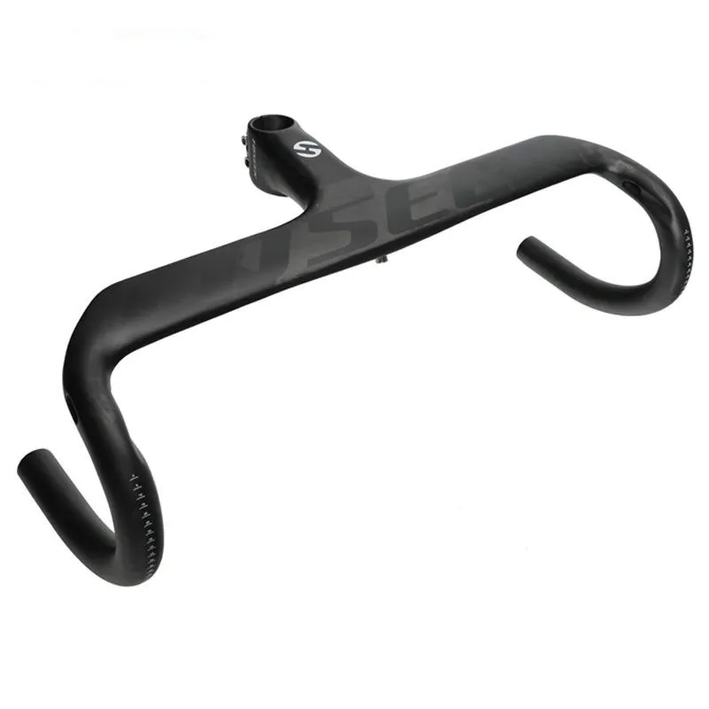 Руль велосипедный матовый из углеродного волокна 400/420/440 мм|bicycle handlebar road|handlebar stem