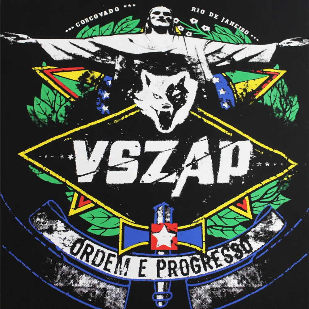 VSZAP ropa de muaythai футболка с коротким рукавом тренировки по борьбе фитнес ММА Бокс Jujitsu борьба с коротким рукавом пот