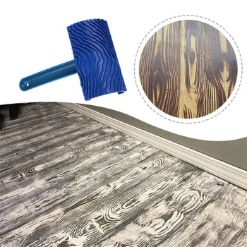 

2020 The Coolest Items Wood Grain Pattern Rubber DIY Graining Painting Tool For Wall Decoration For Better Life