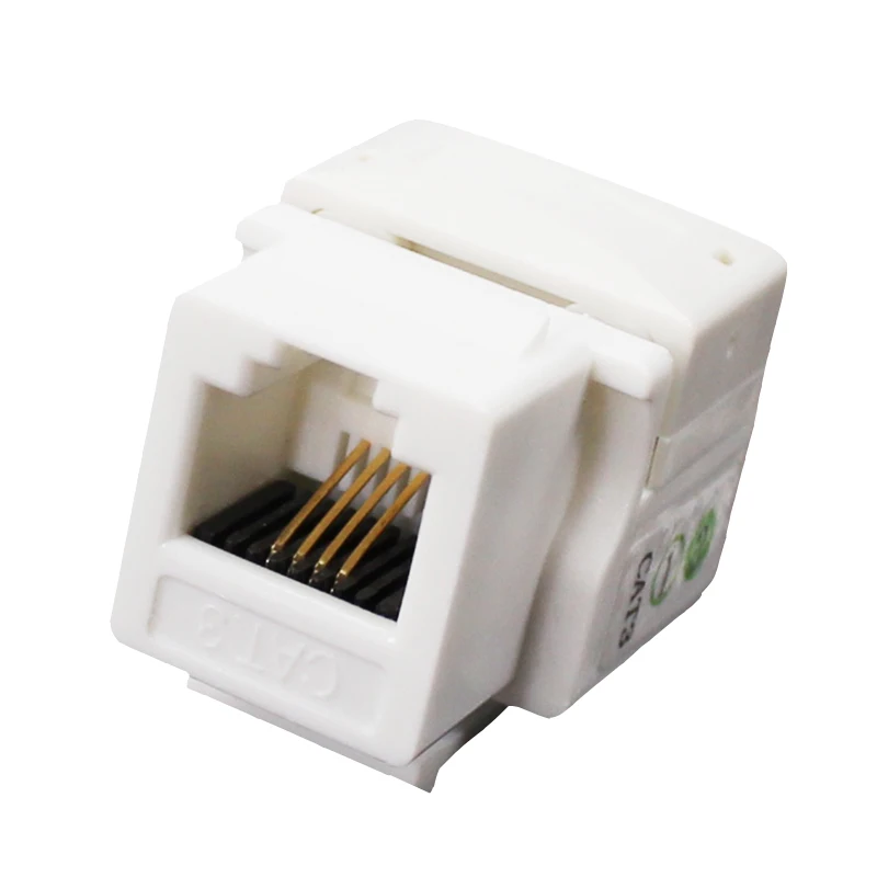 Telephone Module Rj11 Voice Module Rj11 Cat3 Keystone Jack