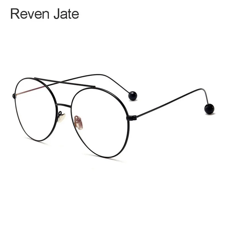 

Reven Jate TL2370 Optical Eyeglasses Frame for Women Prescription Eyewear Rx Spectacles Full Rim Fashion Alloy Metal Glasses