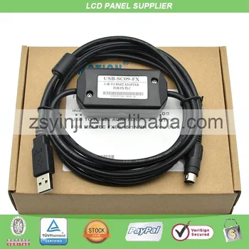 

USB-SC09 SC09 FX PLC Programming Cable USB-SC09-FX for serial PLC compatible FX2N/FX1N/FX0/FX0N/FX0S/FX1