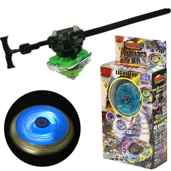 Легко большой мигает Beyblade взрыв мигающий Прядильный механизм игрушечные наборы для детей металлического сплава Beyblade взрыв детские