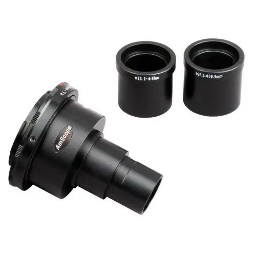 Бесплатная доставка AmScope CA NIK SLR Nikon SLR/DSLR камера адаптер для микроскопов SLR| |