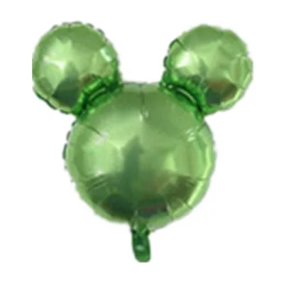 Жуки кролик голова кролика фольгированные воздушные шарики в виде животных мультфильм Looney ttes воздушные шарики в форме животных Детские Классические игрушки пасхальное украшение - Цвет: mickey light green