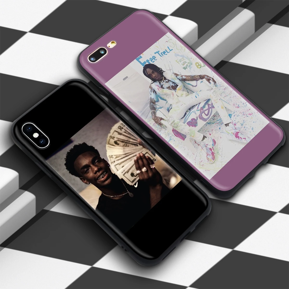 Чехол Lavaza Ynw Melly Rapper для iPhone 11 Pro XS Max XR X 8 7 6 6S Plus 5 5S se