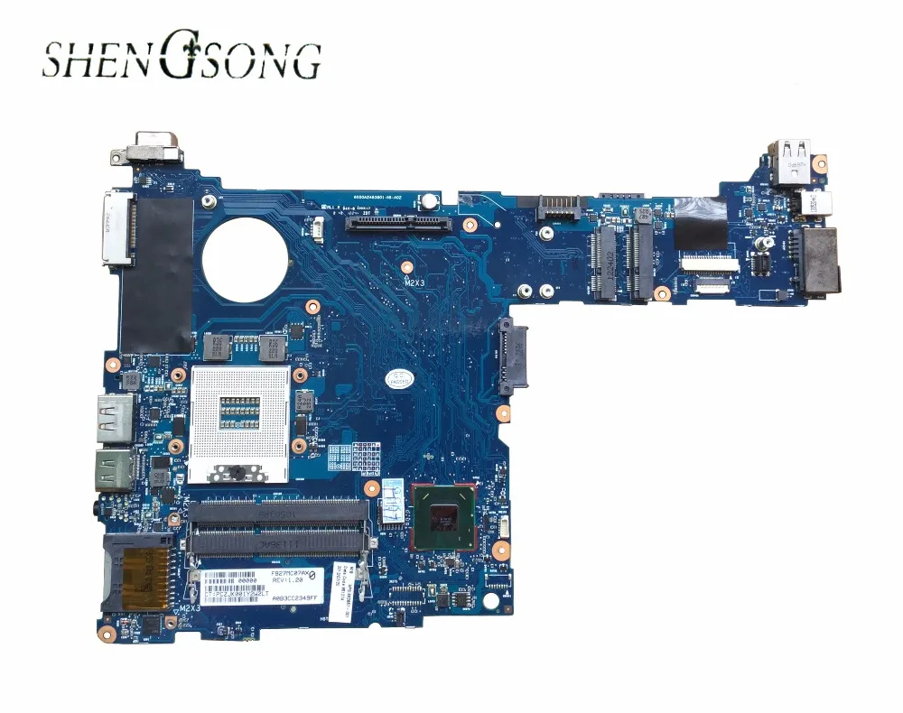 

692657-501 Free Shipping For HP Elitebook 2570P HM76 laptop motherboard 692657-001 6050A2483801-MB-A02 motherboard
