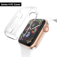 Для Apple Watch, версии 5/4 корпус 44 мм 40 мм Экран Full по шкале Мооса защитный бампер чехол для наручных часов iWatch 3/2/1 38 мм 42 мм