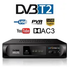 Satxtrem DVB-T2 TV Tuner DVBT2 DVB-T Satellite Decoder M2 Plus DVB T2 Vga TV Box Wifi Receiver Support AC3 PVR EPG Dual CVBS USB