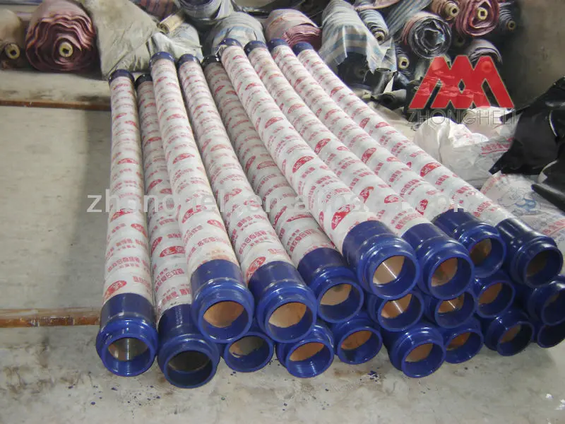 Concrete pump accessories DN125 rubber end hosein Pipe Fittings from