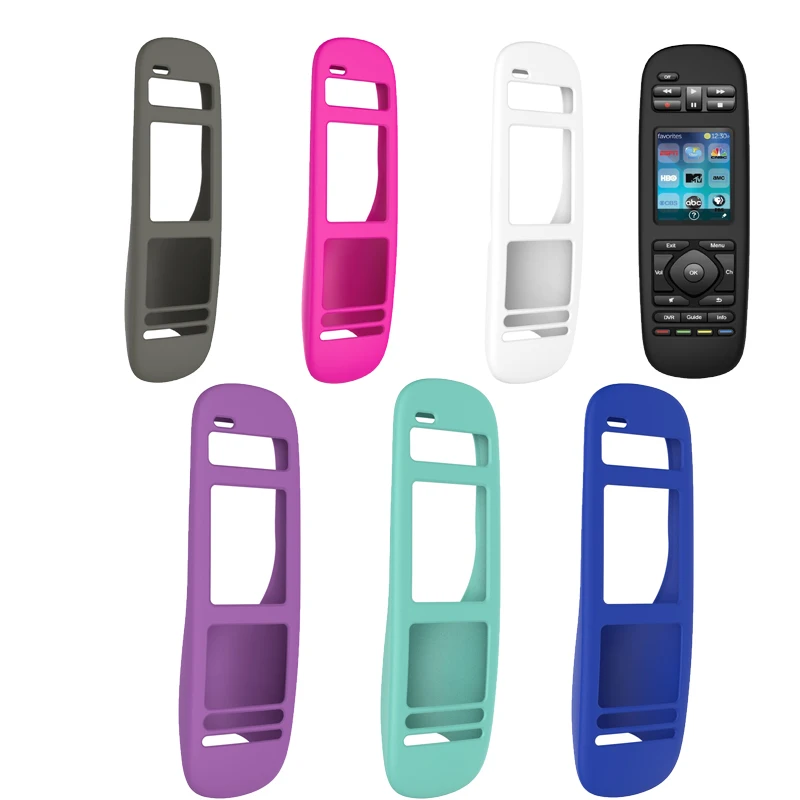 

XBERSTAR Silicone Skin Case Cover for Logitech Harmony Touch/ Ultimate One/ Ultimate Home Remote Control Sleeve Pouch