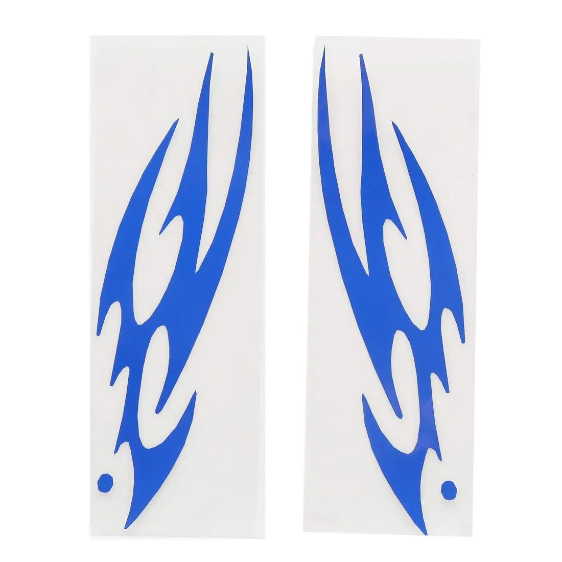 

uxcell 2Pcs Blue Flame Pattern Vinyl Reflective Sticker Decor for Motorcycle Car