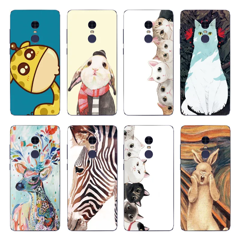

For Xiaomi Redmi Note4 / Note4X Silicone Case Back Cover For Xiaomi Redmi Note 5 Pro Soft TPU Case