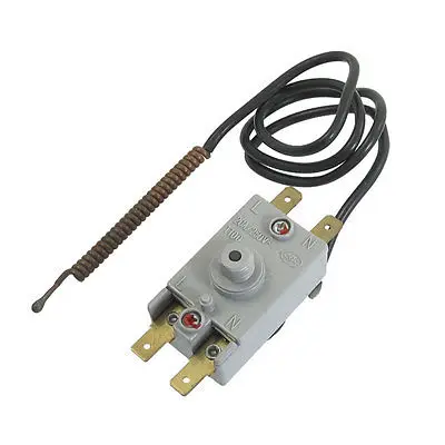 Image WQS93 12 Electric Water Heater Kettle Thermostat AC 250V 20A 4 Pin Terminals