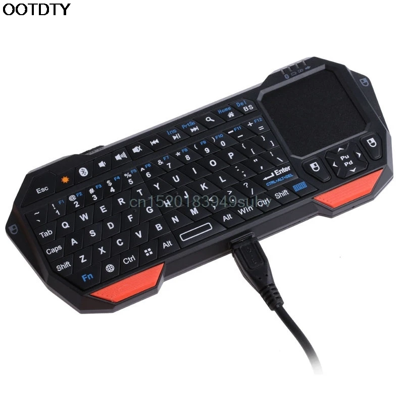 

Mini Wireless Bluetooth V3.0 Keyboard Built-in Fly Air Mouse Touchpad For ipad Tablet PC Windows Android ios - New hot