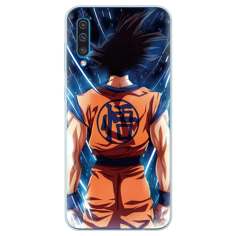 Модный чехол Dragon Ball Z Super DBZ Goku для samsung Galaxy A50, TPU для samsung A51 A71 A10 A30 A40 A60 A70 S10 S11 Plus, чехлы