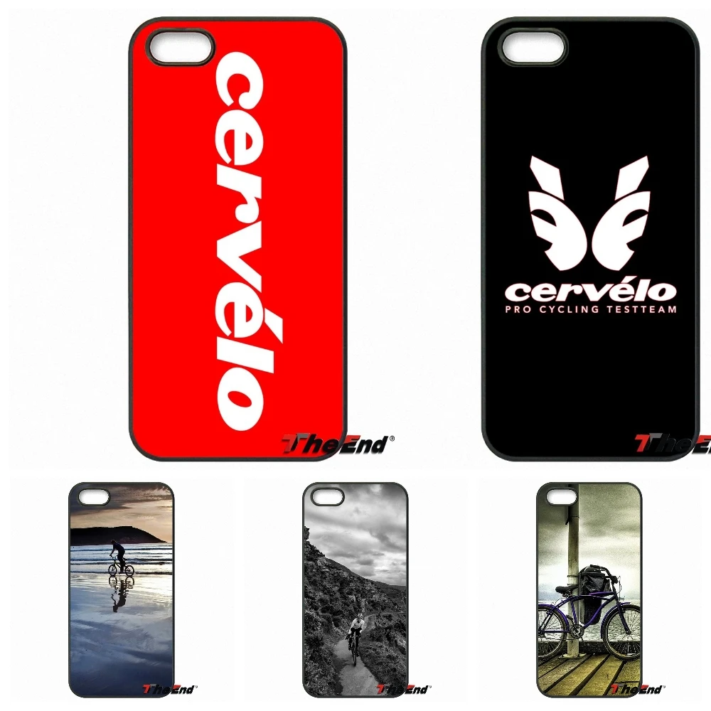 Удивительным Для Cervelo логотип Искусства Жесткий Телефон Дело Чехол iPhone 4 4S 5 5C SE 6 S 7
