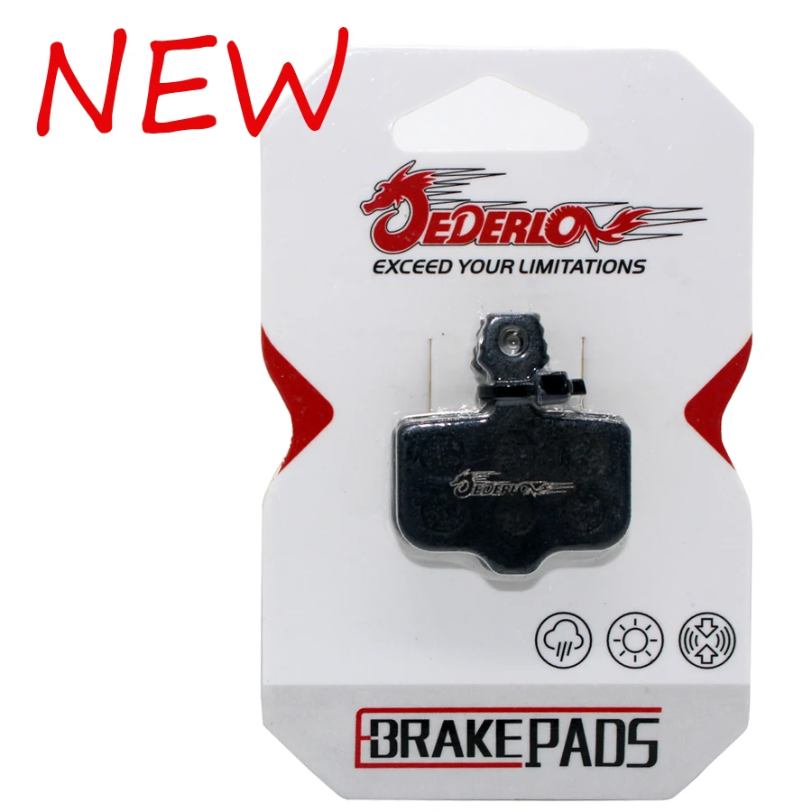 

1 Pair MTB Bicycle Bike Cycling Disc Brake Pads Semi-metal brake pads for SHIMAN0 AVID HAYES TEKTRO Magura Formula JEDERLO