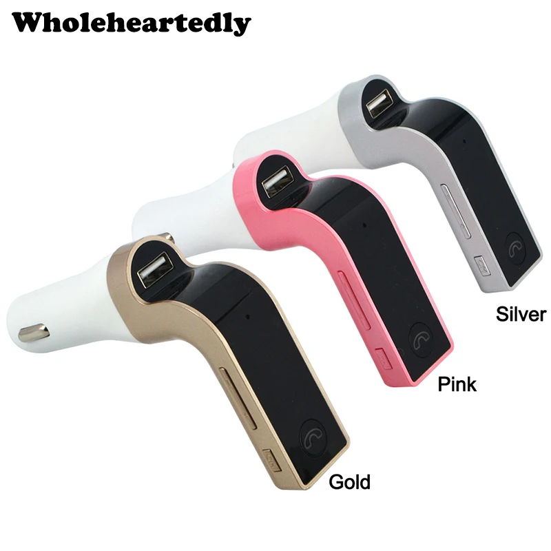 

Wireless Hands-free Bluetooth FM Transmitter Modulator MP3 Audio Player LCD Car Display Remote Control Kit USB Charger for phone