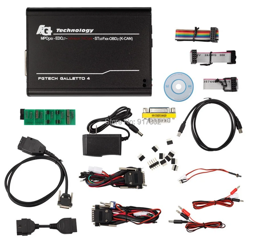 2016 Горячее предложение! Качественный A + Новый Fgtech Galletto 4 Master V54 EOBD2 FG Tech Galletto4 (BDM TriCore
