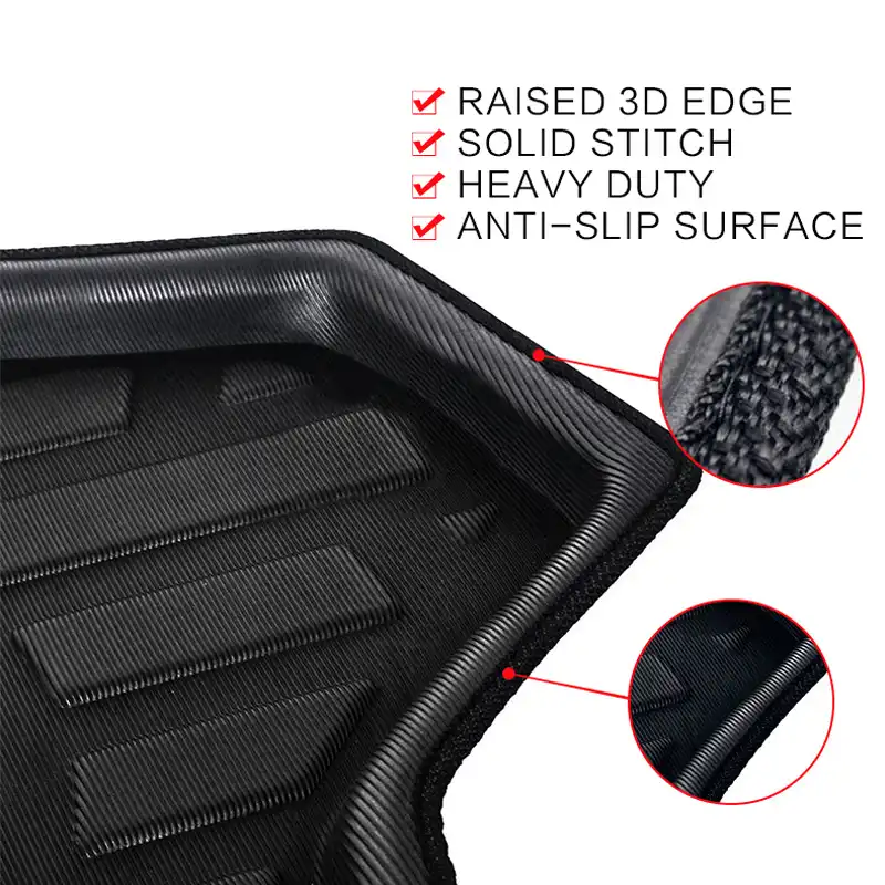 Grey Carpet Insert carmats4u To fit TOURAN 2003-2015 Fully Tailored PVC Boot Liner//Mat//Tray